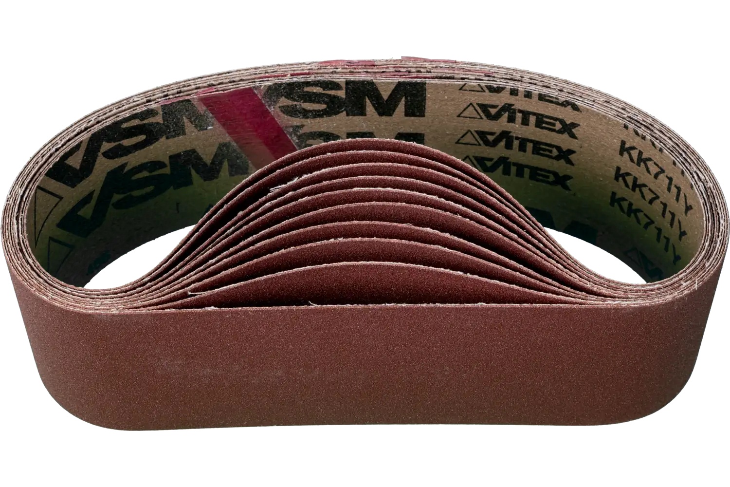 Picture of Pferd Abrasive Portable Belt, 24" x 3, 120 Grit, Aluminum oxide
